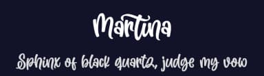 Martina by Subectype & Orenari — Script Handwritten Font — thumbnail 2