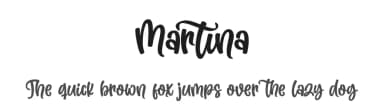 Martina by Subectype & Orenari — Script Handwritten Font — thumbnail 1