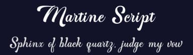 Martine Script by Cooldesignlab — Script Handwritten Font — thumbnail 2