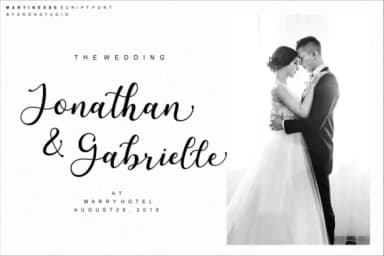 Martinesse Script Font by Sronstudio — Script Handwritten Font — thumbnail 2