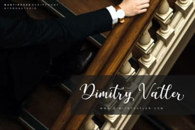 Martinesse Script Font by Sronstudio — Script Handwritten Font — thumbnail 8