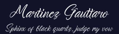 Martinez Gauttaro by Letterena Studios — Script Handwritten Font — thumbnail 2