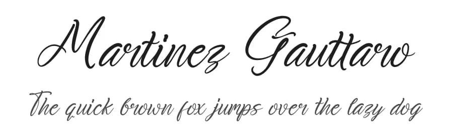 Martinez Gauttaro by Letterena Studios — Script Handwritten Font