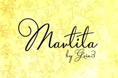 Martita Font by grin3 — Script Handwritten Font — thumbnail 2