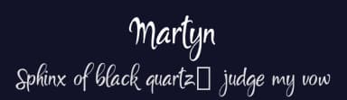 Martyn by Digital Typeface Studio — Script Handwritten Font — thumbnail 2