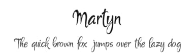 Martyn by Digital Typeface Studio — Script Handwritten Font — thumbnail 1