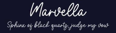 Marvella by Graphix Line Studio — Script Handwritten Font — thumbnail 2