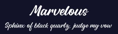 Marvelous by Letterflow — Script Handwritten Font — thumbnail 2