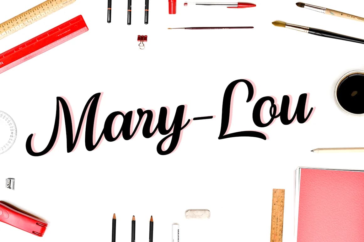 Mary by Silhouette America, Inc. — Script Handwritten Font