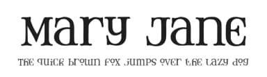 Mary Jane by Apostrophic Labs — Serif Font — thumbnail 1