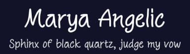 Marya Angelic by Origin Type — Script Handwritten Font — thumbnail 2