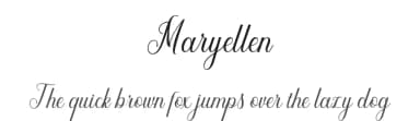 Maryellen by Amarlettering - Takiy — Script Handwritten Font — thumbnail 1