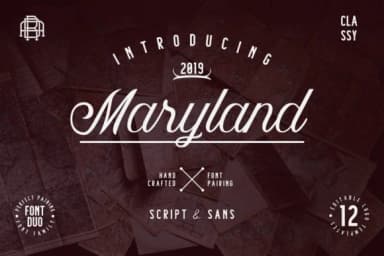 Maryland Family Font by Adriansyah — Script Handwritten Font — thumbnail 1