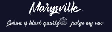 Marysville by RaisProject — Script Handwritten Font — thumbnail 2
