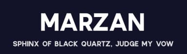 Marzan by vilogsign — Sans Serif Font — thumbnail 2