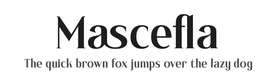 Mascefla by Letterena Studios — Serif Font
