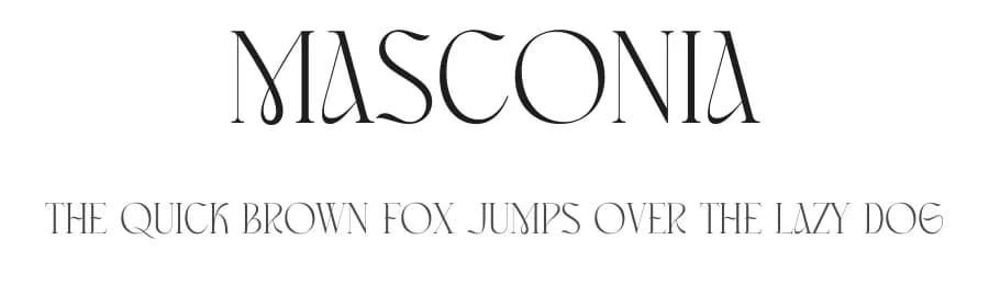 Masconia by Storytype Studio — Serif Font