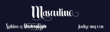 Masculine by Yumna Family — Script Handwritten Font — thumbnail 2