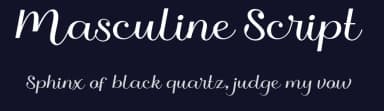 Masculine Script by ShowUp! Typefoundry — Script Handwritten Font — thumbnail 2