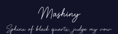 Mashiny by Multype Studio — Script Handwritten Font — thumbnail 2