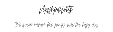 Mashpoints by Maulana Creative — Script Handwritten Font — thumbnail 1