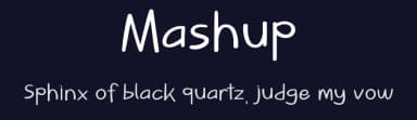 Mashup by Pinisiart — Script Handwritten Font — thumbnail 2