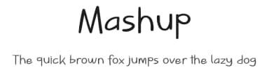 Mashup by Pinisiart — Script Handwritten Font — thumbnail 1