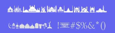 Masjid Al Imran by Imran Nasution — Dingbats Font — thumbnail 3