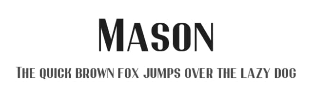 Mason by Typologic — Sans Serif Font