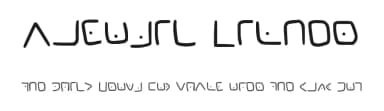 Masonic Cipher by Insane Machina — Dingbats Font — thumbnail 1