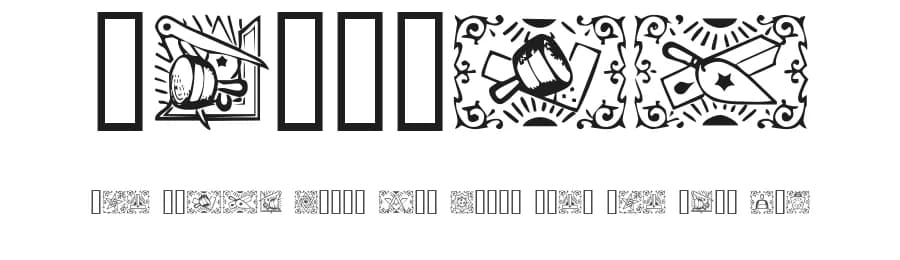 Masonic by Listemageren — Dingbats Font