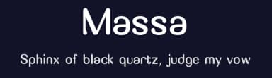 Massa by Tino Mendes — Sans Serif Font — thumbnail 2