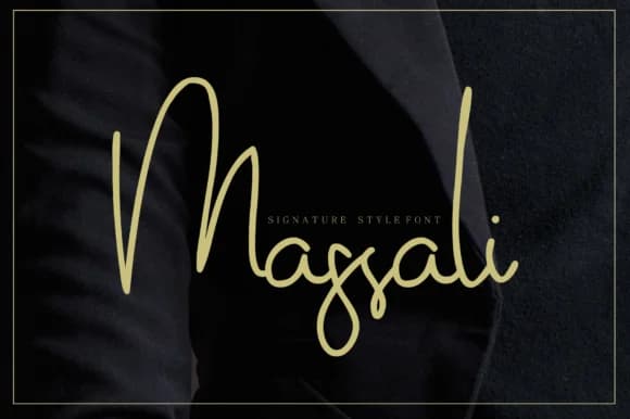 Massali Font by mrkhoir012 — Script Handwritten Font