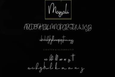 Massali Font by mrkhoir012 — Script Handwritten Font — thumbnail 9