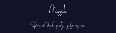 Massali by Muhammad Romzul Khoir — Script Handwritten Font — thumbnail 2