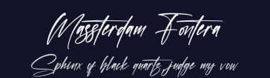 Massterdam Fontera by Letterena Studios — Script Handwritten Font — thumbnail 2