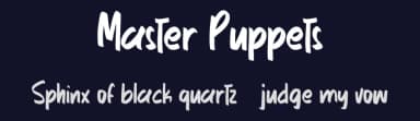 Master Puppets by Maulana Creative — Script Handwritten Font — thumbnail 2