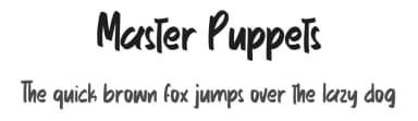 Master Puppets by Maulana Creative — Script Handwritten Font — thumbnail 1