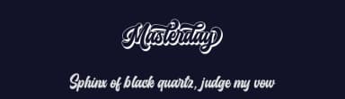 Masterday by Subectype & Orenari — Script Handwritten Font — thumbnail 2