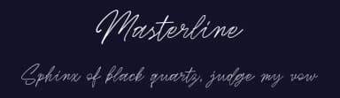 Masterline by Weape Studio — Script Handwritten Font — thumbnail 2