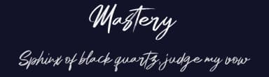 Mastery by Creatype Studio — Script Handwritten Font — thumbnail 2