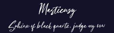 Masticusy by Creatype Studio — Script Handwritten Font — thumbnail 2