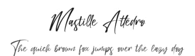 Mastille Attedro by Perspectype Studio - Letterena.com — Script Handwritten Font — thumbnail 1