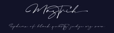 Mastrih by Vultype — Script Handwritten Font — thumbnail 2