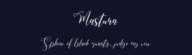 Mastura by Aqeela Studio — Script Handwritten Font — thumbnail 2