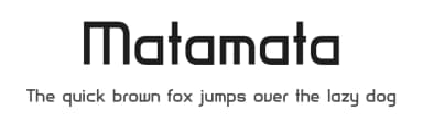 Matamata by Dale Sattler — Sans Serif Font — thumbnail 1