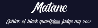 Matane by Ydhra Studio — Script Handwritten Font — thumbnail 2