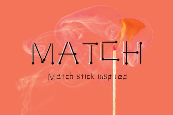 Match Font by GraphicsBam Fonts — Script Handwritten Font
