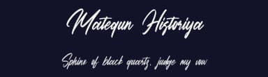 Matequn Historiya by StringLabs Creative Studio — Script Handwritten Font — thumbnail 2