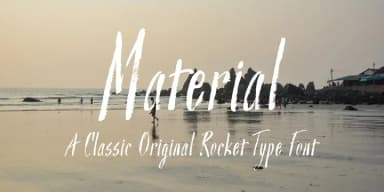 Material Regular Font by Good Gravy Type — Script Handwritten Font — thumbnail 1